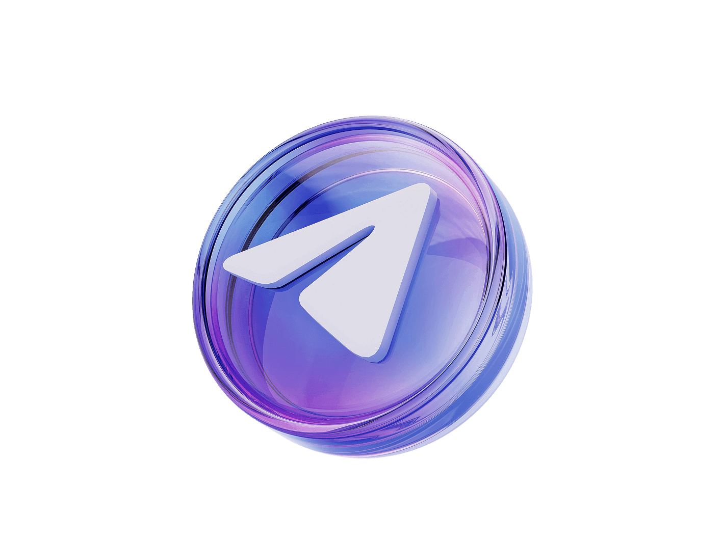 Декоративная сфера Telegram